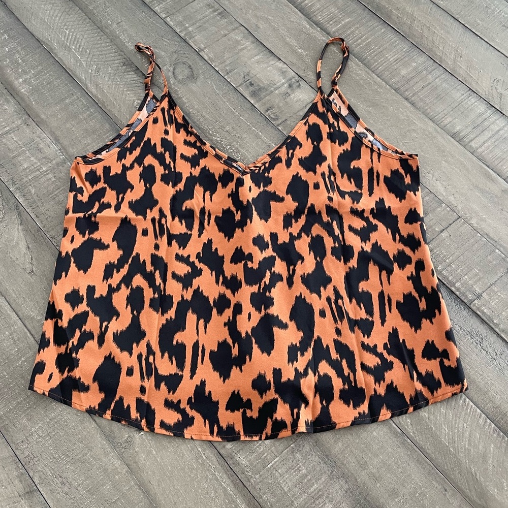 Animal Print Tank from Shein